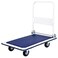 AQSON Heavy Duty Folding Trolley Cart 150Kg Platform Flat Hand Barrow Sack Warehouse Folding Platform Trolley