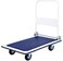 AQSON Heavy Duty Folding Trolley Cart 150Kg Platform Flat Hand Barrow Sack Warehouse Folding Platform Trolley