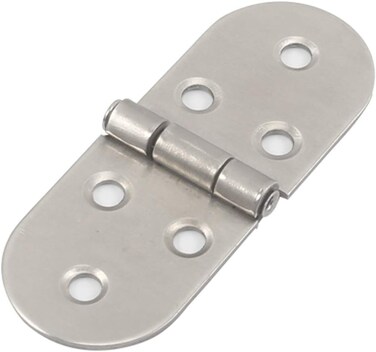 SUNESA Door Hinges Stainless Steel Flap Hinge Folding Hinge Chair Bed Fixed Connection Accessories Table Top Round Table Hinge (8/20 Packs) Cabinet Hinges Door Hardware (Size : 20 Packs)