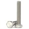 MewuDecor M10-1.5 X 60mm (16mm To 100mm Availablel) Hex Head Bolts Hexagon Screws, Stainless Steel 18-8 (304), Plain Finish, Fully Threaded, 5 Pcs