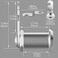 BSTHP Cam Lock, 5 Packs Zinc Alloy Drawer Locks Mailbox Cabinet Locks Plunger Locks Replacement Small Door Twist Knob Lock With Keys For Furniture Cupboard Drawer Cabinet Showcase