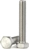 MewuDecor M10-1.5 X 50mm (16mm To 100mm Availablel) Hex Head Bolts Hexagon Screws, Stainless Steel 18-8 (304), Plain Finish, Fully Threaded, 10 Pcs