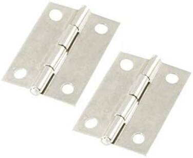 NJM Steel Hinges 50mm Length, 4 Pieces