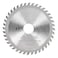 QWLHZW 1Pc 115mm 40 Teeth Saw Blades Circular Carbide Wood Cutter Saw Blade For Angle Grinder Saw Disc Cutting Wood Circular Saw Blades Disc (Color : Silver, Hole Diameter : 22.23mm)