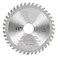 QWLHZW 1Pc 115mm 40 Teeth Saw Blades Circular Carbide Wood Cutter Saw Blade For Angle Grinder Saw Disc Cutting Wood Circular Saw Blades Disc (Color : Silver, Hole Diameter : 22.23mm)