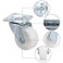 Xinzistar 6 Pcs Castor Wheels Heavy Duty, Swivel Castors Wheels, 40mm, Trolley Furniture Swivel Casters
