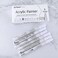 Generic Acrylic Paint Marker Pen For Rock Painting, Stone, Ceramic, Glass, Wood, Fabric, Canvas. Acrylic Paint Markers Water- Based Extra-Fine Tip 0.7mm (White)