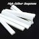 Generic Engineers French Chalk Flat Soapstone Welders Metal Marking Stick Box, White Marble Chalk Professional Quality (25)