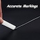 Generic Engineers French Chalk Flat Soapstone Welders Metal Marking Stick Box, White Marble Chalk Professional Quality (25)