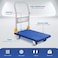 Generic Foldable Platform Trolley Cart With 360&deg; Swivel Wheels, Heavy Duty Rolling Cart With Capacity, Industrial Utility Wagon For Home, Warehouse, And Office Use (200Kg Capacity)
