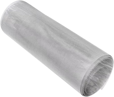 Generic Activists Stainless Steel Wire Mesh 40 Mesh 1.8X47.2(30X120cm) Metal Woven Mesh For Vent Filter Screen Rodent Window Sheets