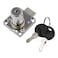 LC LICTOP Lictop 2Pcs Cabinet Locks With 2 Keys Not Universal Office Desk Drawer Lock Zinc Alloy Showcase Door Lock Furniture Wardrobe Locks