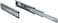 TCH Hardware 10" Inch 100 lb Steel Full Extension Ball Bearing Drawer Slides - Kitchen Cabinet Desk Draw