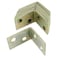 DealMux 10 Pcs 25X25X16mm 90 Degree Metal Right Angle Bracket Shelf Support