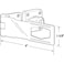 Prime-Line Products U 9951 Twist Knob Keyed Locking Hasp For Small Doors, Cabinets And More, 4&rdquo; X 1-5/8&rdquo;, Steel, Chrome Plated