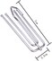Generic Curtain Hooks Window Treatment 4 Prongs Pinch Pleat Drapes 100Pcs