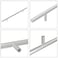 Generic 10Pcs 192mm Kitchen Handles With Screws Stainless Steel T Bar Cabinet Cupboard Handle Pull Handle Door Handle Set For Kitchen Drawer Bedroom Furniture (10, Hole Centers 192mm)
