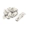 Generic Case Box Stainless Steel Spring Loaded Toggle Latch Catch Clamp Clip 6Pcs