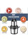 4L Stainless Steel Electric Food Chopper &amp; Meat Grinder &ndash; 800W Heavy Duty for Veg &amp; Baby Food