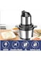 4L Stainless Steel Electric Food Chopper &amp; Meat Grinder &ndash; 800W Heavy Duty for Veg &amp; Baby Food