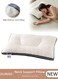 Super Comfort Ergonomic Pillow for Neck Head and Shoulder Pain Relief Contour Support Pillows for Bed Sleeping Orthopedic Cervical Spine Stretch Pillow for Side Back Stomach Sleeper