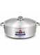 Imperial Aluminium Caldero 26 cm (5L) &acirc;&euro;&ldquo; Shallow Cooking Pot with Lid, Even Heat Distribution, Durable Side Handles, Dishwasher Safe, Ideal for Rice, Biryani, Curry &amp; Stews, Serves 4&acirc;&euro;&ldquo;6 Persons