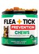 Pet flea and tick chewable tablets immune to skin and overall health,Flea Treatment for dogs - Flea and Tick Prevention for dogs Chewables - Natural Flea and Tick Supplement for dogs