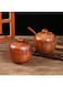 2 Set Condiment Jar,Japanese Style Seasoning Jar, Condiment Spice Container Box, with Lid and Spoon, Wooden Nordic Minimalist Style, Retro Food Storage Tank, For Home Kitchen to Put Sugar, Salt