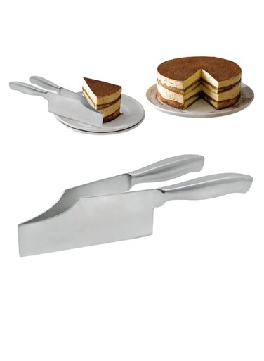knife slicer and cutter server stainless steel serving knife for Birthday party Wedding and all the Events Pie slicer Pastries Divider Desserts Lever