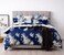 6-Piece King Size Floral Duvet Cover Set &acirc;&euro;&ldquo; 250 Thread Count 100% Cotton &acirc;&euro;&ldquo; Includes 1 Duvet Cover 220x240cm, 1 Fitted Sheet 200x200+25cm &amp; 4 Pillow Covers 50x75cm