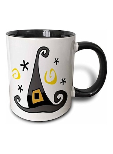 Ceramic Mug Black/White
