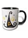 Ceramic Mug Black/White