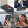 Case for Honor X5B Case Cover With 2Pack Screen Protector Metal Ring Holder Grip Kickstand Car Magnetic Mount Shockproof Matte Hard Back Bumper Case for Honor X5B Green