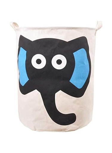 Cartoon Fabric Clothing Laundry Storage Basket,Folding