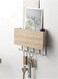 1 Piece Multi-Functional Wall Mounted Decorative Storage Shelf with Hook 18x8.6x2.6 cm