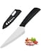 Ceramic Knife 6 inch Chef Knife White Blade Small Paring Knife Fruit and Vegetable knife Longer Sharp Rust Proof Stain Resistant