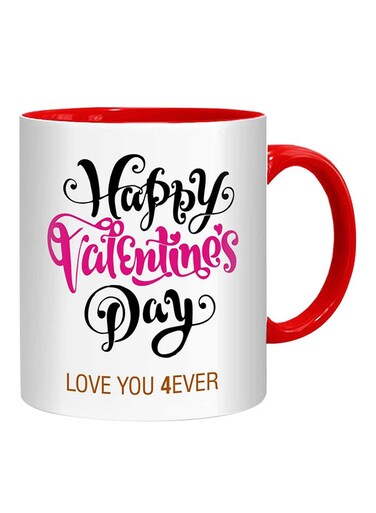 Styles Happy Valentines Day Mug White/Black/Red