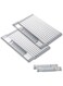 NALACAL Dish Drying Rack 1PCS (20.5" L x 12.6" W) Over Sink Roll Up Dish Drying Rack, Best Kitchen Desk Organizer Collapsible Dish Drying Rack, Used for Tableware, Fruits, Vegetables, Cups