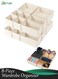 8pcs Wardrobe Clothes Organizer,Foldable Clothing Storage Organizer,Fabric Clothing Drawer for Clothes, Pants,Socks, Underwears, Baby Clothing, Towel(Beige)