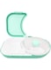 gernie Snack Rotating Container, Snack Container Veggie Platter with 5 Compartment, Rotating Snackle Box Container, Divided Fruit and Snack Tray with Lid,