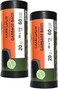 Green Choice Bio Degradable Black Garbage Bags 60 Gallons Large 90X110 Cms 40 Bags