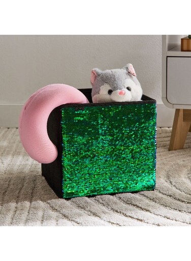 Box Glitz Non-Woven Storage Box - 26.6x26.6x26.6 cm