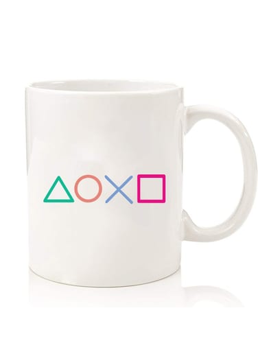 Premium Quality Two Sided Printed Coffee Mug Tea Cup For Home Office, Kids Men Women PS sumbol