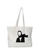 Thick Oversized Tote Bag Shopping Bag Reusable Large Size Canvas Shoulder Bag Tote