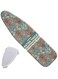 MJRIrifa Ironing Board Cover, Iron Shoe Cover Cover with Elastic Edge and Hook,and Loop Fasteners Scorch and Stain Resistant Cotton Ironing Covers with Insulation Network 135 * 56 cm(Vine Flower)