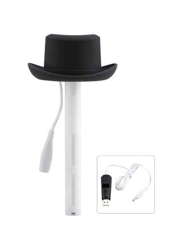 WinCheer Mini Humidifier Cowboy Cap Personal Air Humidifier Diffuser Portable Mist Maker USB Power Personal Oil Diffuser for Home Office