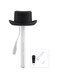 WinCheer Mini Humidifier Cowboy Cap Personal Air Humidifier Diffuser Portable Mist Maker USB Power Personal Oil Diffuser for Home Office