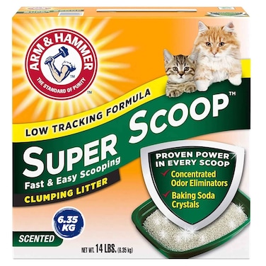 رمل القطط المتكتل المعطر من آرم آند هامر، 6.35 كجم