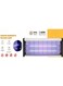 40W Indoor Electric Mosquito Killer Lamp with 365nm UVA Light, High Voltage Bug Zapper for Home