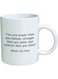 A Mug To Keep Designs Funny - You are braver than you believe, stronger than you seem - 11 OZ Coffee s - Inspirational gifts and sarcasm - By TM